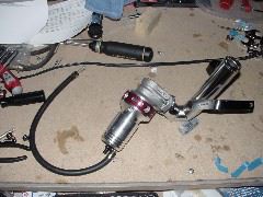 The blow off valve fully assembled