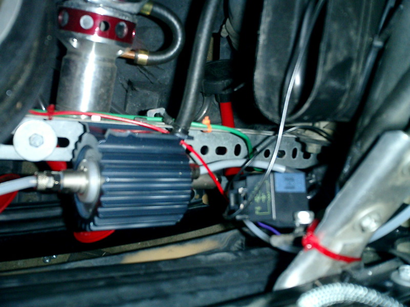 Close up of pump