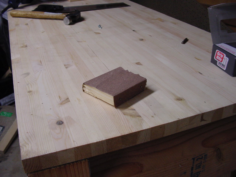 The sanding block