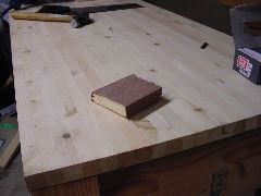 The sanding block